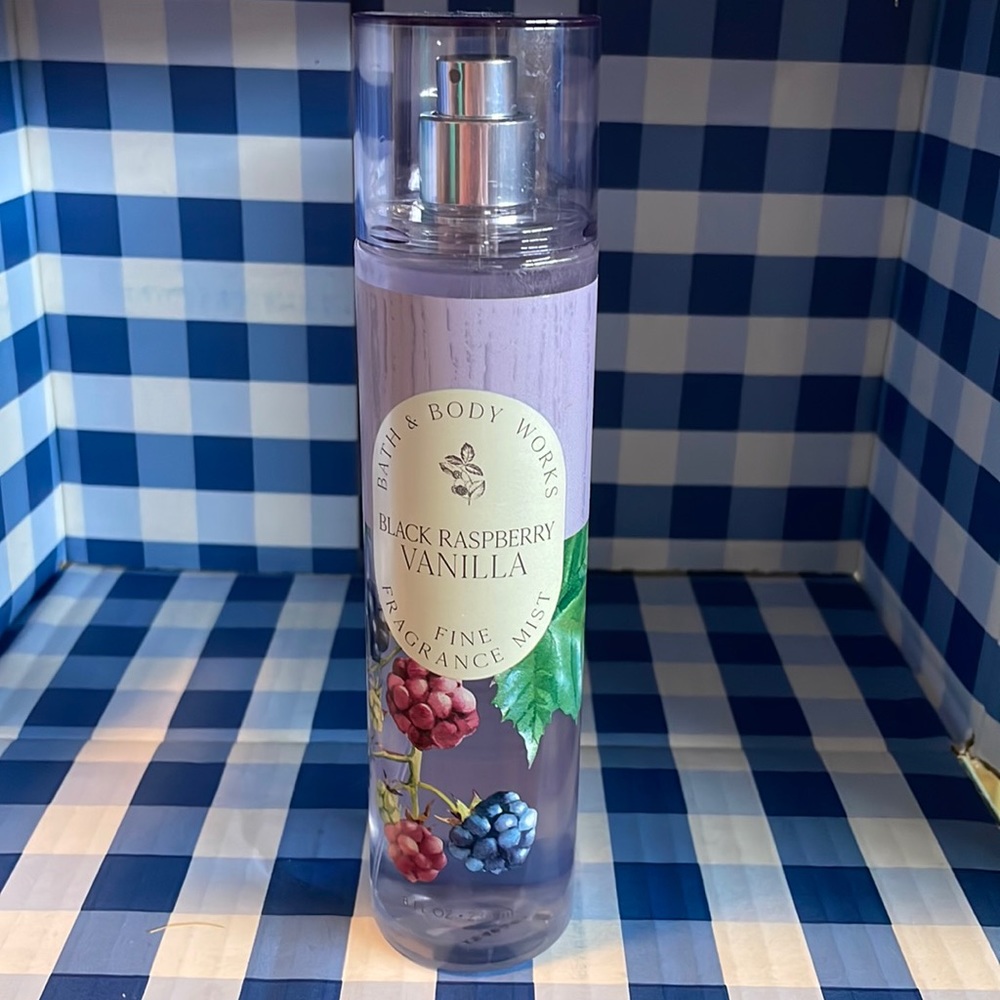 BATH AND BODY WORKS BLACK RASPBERRY VANILLA FRAGRANCE NWT!
